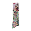 KISS - RED SILKY SATIN EDGE SCARF (PAISLEY2)