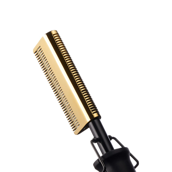 KISS - RED DOUBLE SIDE TEETH HOT COMB
