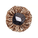 KISS - RED DIAMOND BLING BONNET XL LUXE LEOPARD