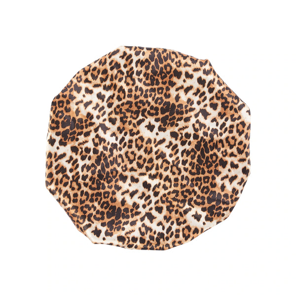 KISS - RED DIAMOND BLING BONNET XL LUXE LEOPARD