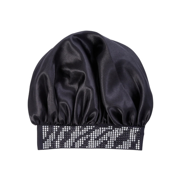 KISS - RED DIAMOND BLING BONNET XL BLACK ZEBRA