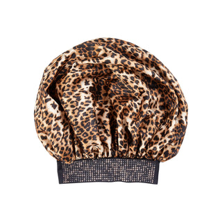 KISS - RED DIAMOND BLING BONNET SJ LUXE LEOPARD