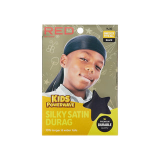 KISS - RED KIDS POWERWAVE DURAG BLACK