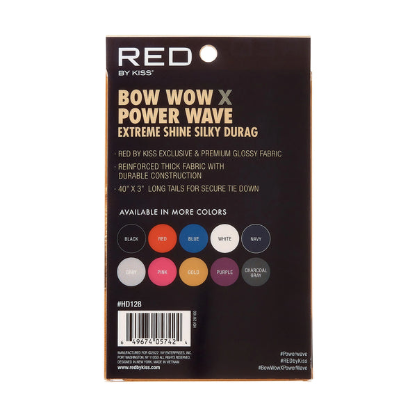 KISS - RED POWER WAVE EXTREME SILKY DURAG GOLD