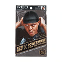 KISS - RED POWER WAVE EXTREME SILKY DURAG CHARCOAL GRAY