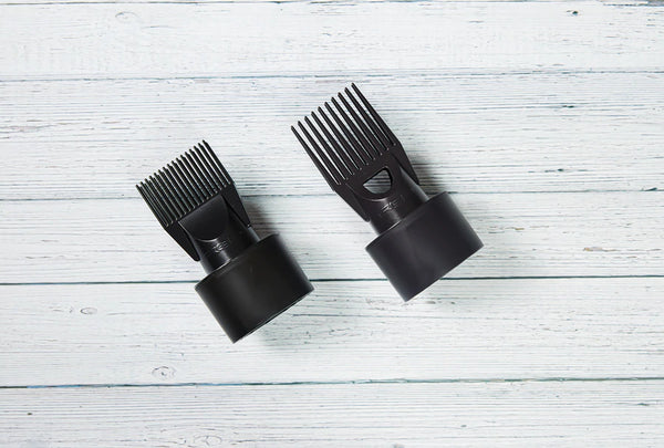 KISS - RED UNIVERSAL HAIR DRYER NOZZLE PERFECT FIT DUAL GRIP (SHORT COMB)