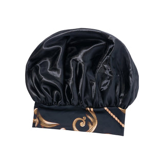 KISS - RED SILKY BONNET SUPER JUMBO BLACK