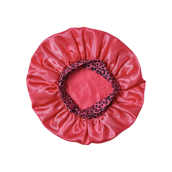 KISS - RED SILKY BONNET XL ASST- PINK GOLD PURP