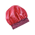 KISS - RED SILKY BONNET XL ASST- PINK GOLD PURP