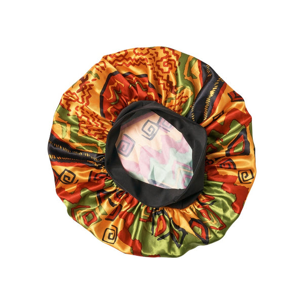 KISS - RED SILKY BONNET XL AZTEC