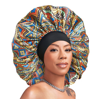 KISS - RED SILKY BONNET SJ AZTEC