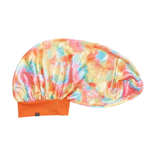 KISS - RED SILKY BONNET BRAID ASSORTED LUX TIEDYE