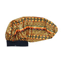 KISS - RED SILKY BONNET BRAID ASSORTED LEO AZTEC