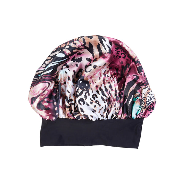 KISS - RED ROYALLUX REVERSIBLE BONNET XL LEO