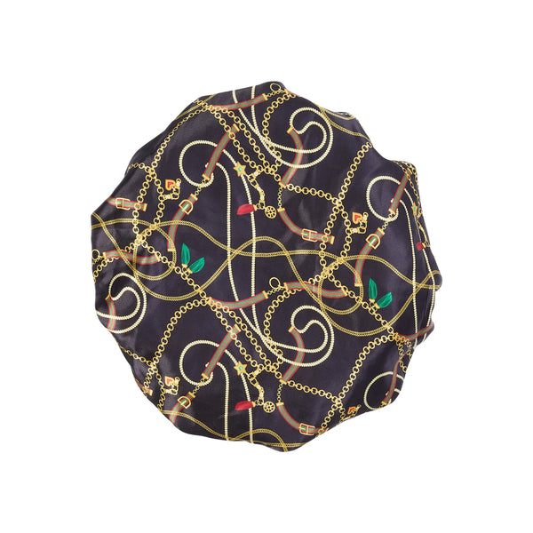 KISS - RED ROYALLUX REVERSIBLE BONNET X-LARGE CHAIN