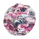 KISS - RED ROYALLUX REVERSIBLE BONNET SUPER JUMBO LEOPARD