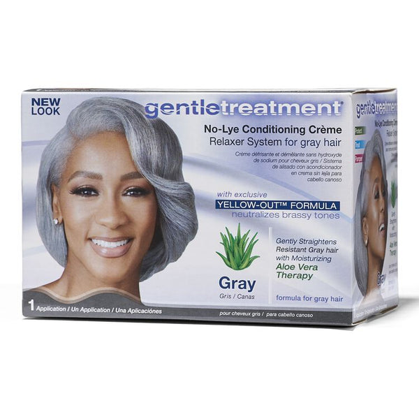 Gentle Treatment - No-Lye Conditioning Creme Relaxer GRAY