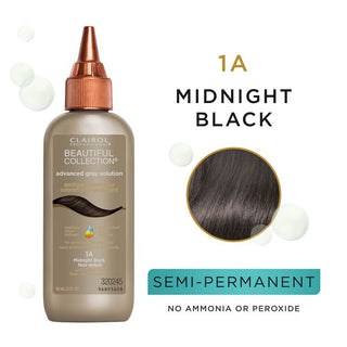 Buy 1a-midnight-black CLAIROL - Beautiful Collection Advanced Gray Solution Semi-Permanent Color