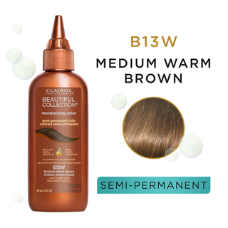 Buy b13w-medium-warm-brown CLAIROL - Beautiful Collection Moisturizing Color
