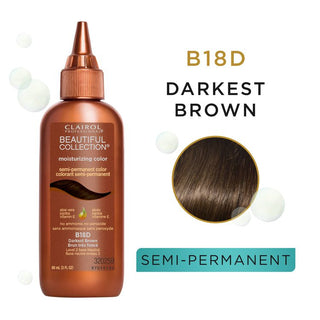 Buy b18d-darkest-brown CLAIROL - Beautiful Collection Moisturizing Color