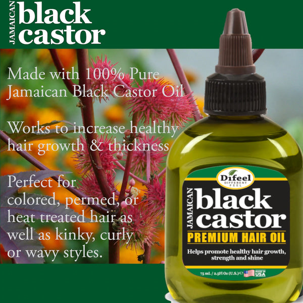 Difeel - Jamaican Black Castor Premium Hair Oil Superior Growth