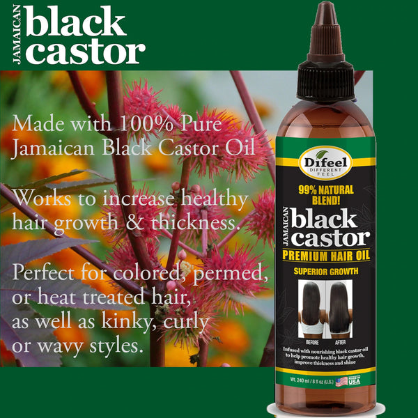 Difeel - Jamaican Black Castor Premium Hair Oil Superior Growth