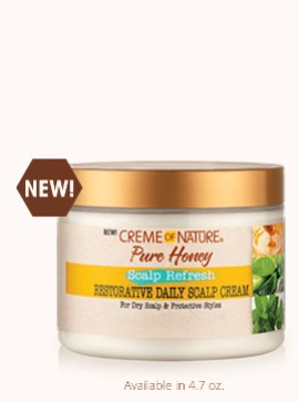 Creme of Nature - Pure Honey Restorative Daily Scalp Cream