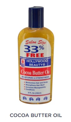 Hollywood Beauty - Cocoa Butter OIl