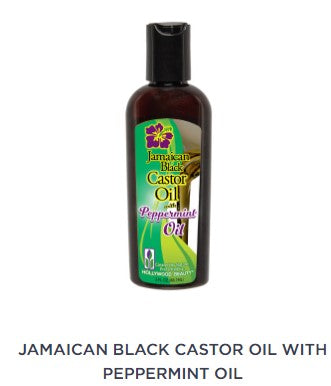 Hollywood Beauty - Jamaican Black Castor Oil Peppermint Oil