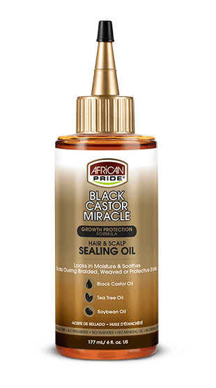 African Pride - Black Castor Miracle Sealing Oil