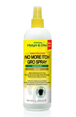 Jamaican Mango & Lime - Mentholated No More Itch Gro Spray