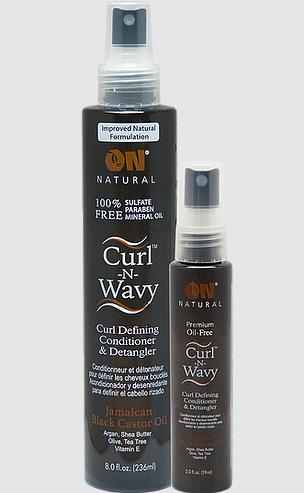 The Next Image - On Natural Curl N Wavy Curl Defining Conditioner & Detangler Jamaican Black Castor Oil