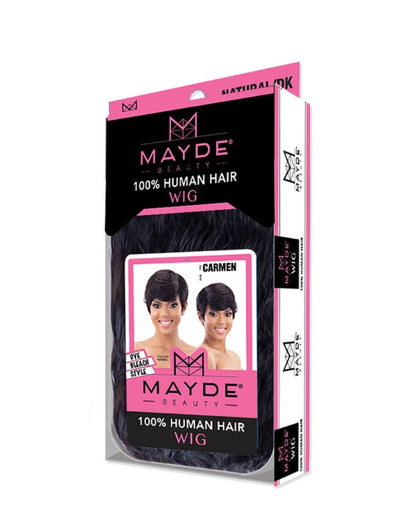 MAYDE - 100% HUMAN HAIR WIG CARMEN