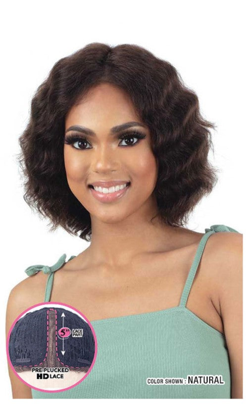 MAYDE - HD Lace and Lace 100% Human Hair Lure Curl (100% Human)