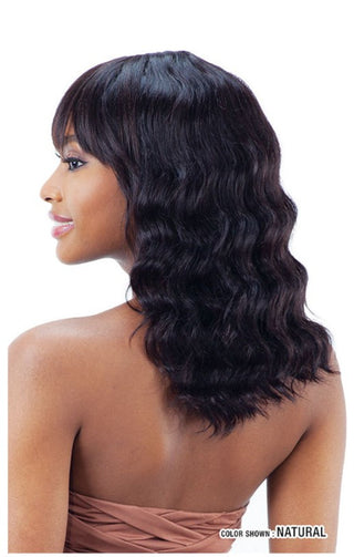 MAYDE - 100% Human Hair Lace Bang Frontal LOOSE DEEP (HUMAN)