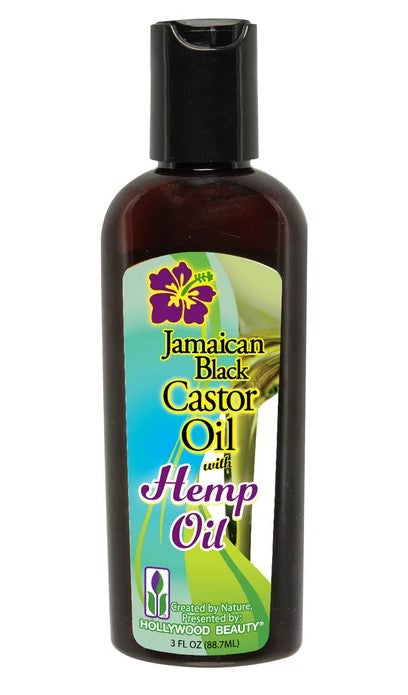 HollyWood Beauty - Jamaican Black Castor Oil Hemp Oil