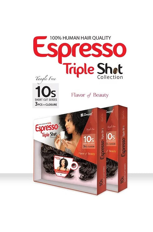 SENSUAL - Espresso Short Cut 10S CARAMEL