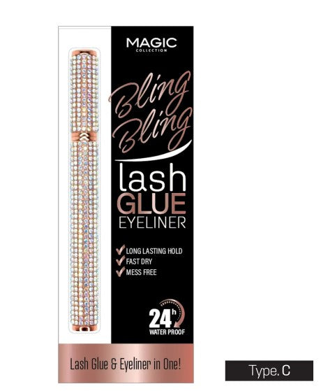 MAGIC COLLECTION - Bling Bling Lash Glue Black Eyeliner