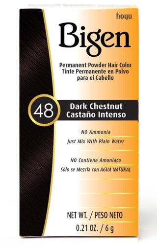 Bigen - Permanent Powder Hair Color 48 Dark Chestnut
