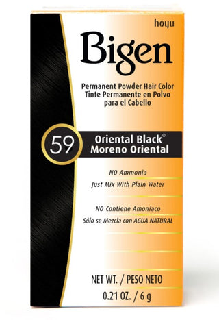 Bigen - Permanent Powder Hair Color 59 Oriental Black