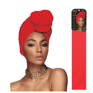 Buy red MAGIC COLLECTION - Ultra Soft Cotton Jersey Head Wrap (8 Colors)