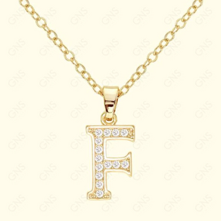GNS - Initial Necklace GOLD