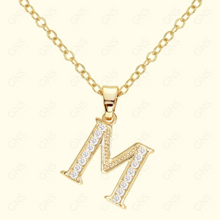 GNS - Initial Necklace GOLD