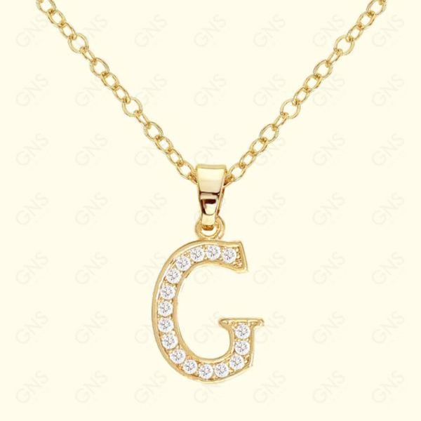 GNS - Initial Necklace Gold
