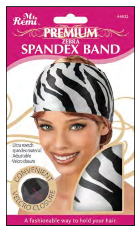 MS REMI - Premium Zebra Spandex Band