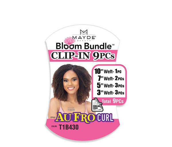 MAYDE - AU FRO CURL CLIP-INS (BLENDED)