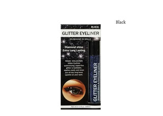 Buy black MAGIC COLLECTION - Glitter Eyeliner