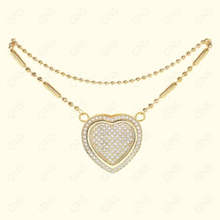 GNS - Heart Gold Anklet (CZA27G)