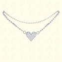 GNS - Heart Silver Anklet (CZA08S)