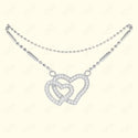 GNS - Heart Silver Anklet (CZA59S)